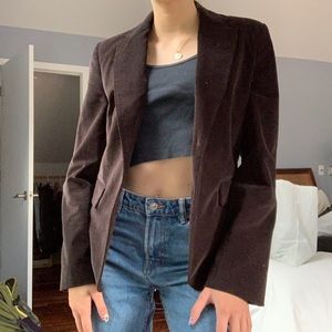 Brown blazer